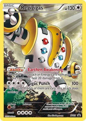 Regigigas (Full Art Promo), XY Promos