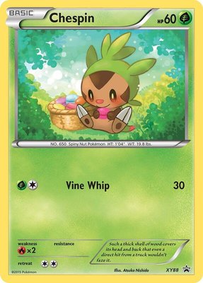 Chespin (Collector Chest), XY Promos