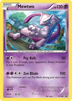 Mewtwo, XY Promos
