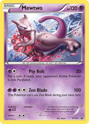 Mewtwo, XY Promos