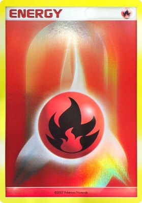 Fire Energy (2007-2008 League Promo), League & Championship Cards