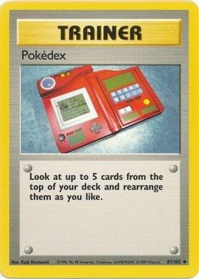 Pokedex, Base Set