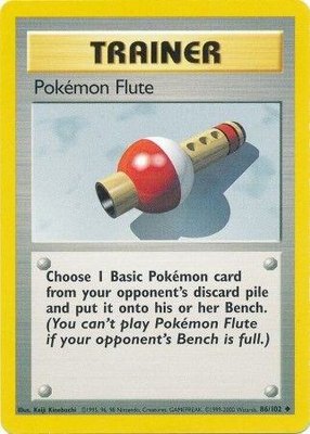 Pokemon Flute, Base Set