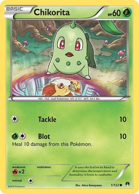 Chikorita, XY - BREAKpoint