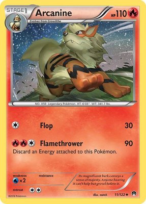 Arcanine, XY - BREAKpoint
