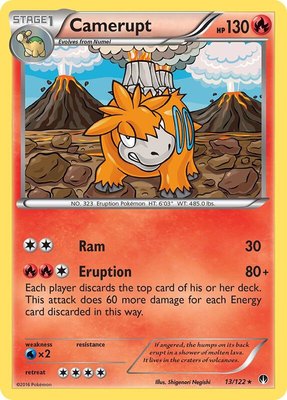 Camerupt, XY - BREAKpoint