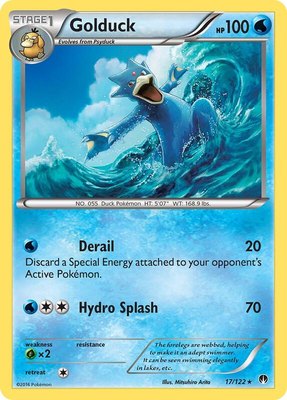 Golduck, XY - BREAKpoint