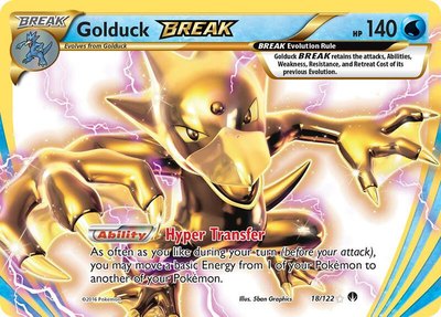 Golduck BREAK, XY - BREAKpoint