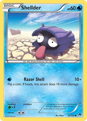 Shellder (22), XY - BREAKpoint