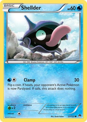 Shellder (23), XY - BREAKpoint