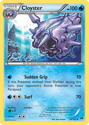 Cloyster, XY - BREAKpoint