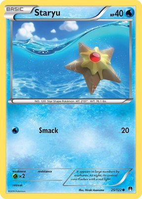 Staryu, XY - BREAKpoint