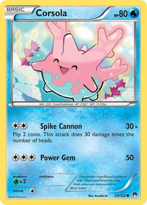Corsola, XY - BREAKpoint