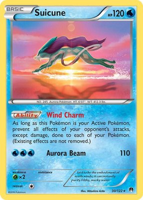 Suicune, XY - BREAKpoint