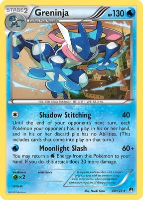 Greninja, XY - BREAKpoint