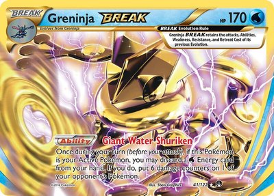 Greninja BREAK, XY - BREAKpoint