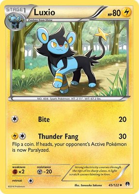 Luxio, XY - BREAKpoint