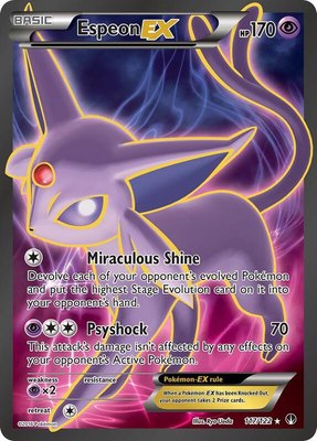 Espeon EX (Full Art), XY - BREAKpoint