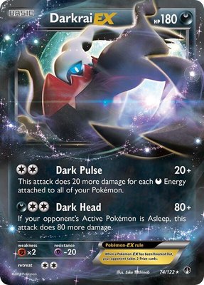 Darkrai EX, XY - BREAKpoint