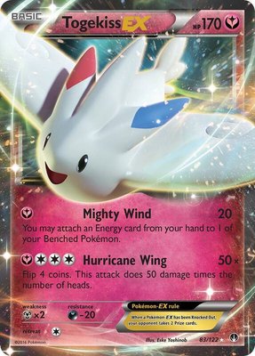 Togekiss EX, XY - BREAKpoint