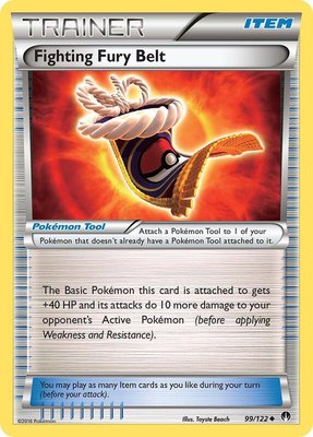 Fighting Fury Belt, XY - BREAKpoint