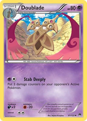Doublade, XY - BREAKpoint