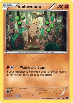Sudowoodo, XY - BREAKpoint