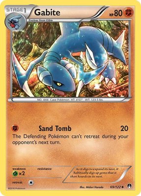 Gabite, XY - BREAKpoint