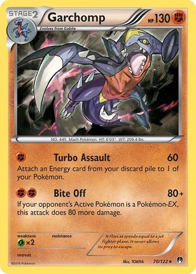 Garchomp, XY - BREAKpoint