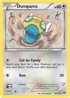 Dunsparce, XY - BREAKpoint