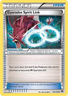 Gyarados Spirit Link, XY - BREAKpoint