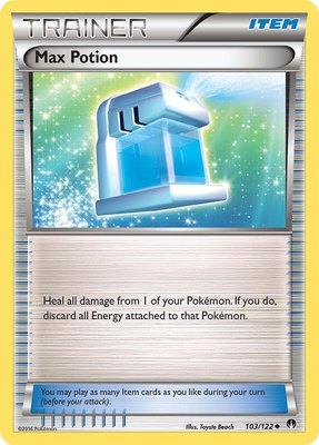 Max Potion, XY - BREAKpoint