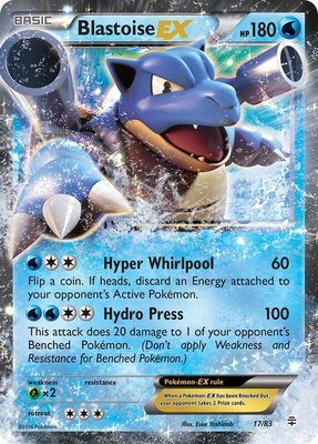 Blastoise EX, Generations