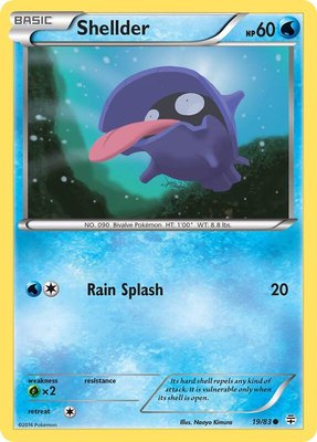 Shellder, Generations
