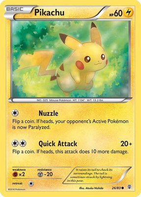 Pikachu, Generations