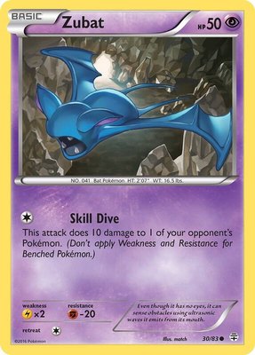 Zubat, Generations
