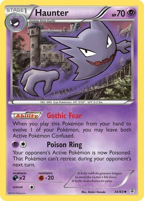 Haunter, Generations