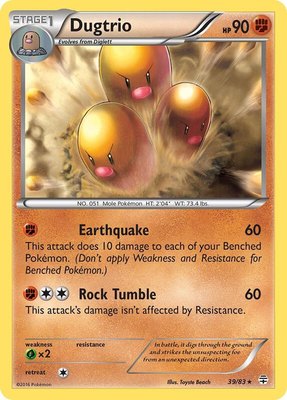 Dugtrio, Generations