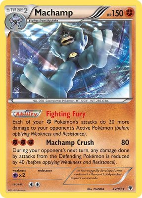Machamp, Generations
