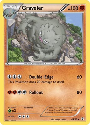Graveler, Generations