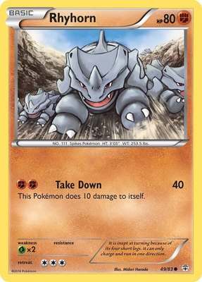 Rhyhorn, Generations