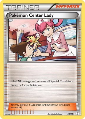 Pokemon Center Lady, Generations