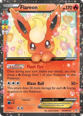 Flareon EX, Generations: Radiant Collection