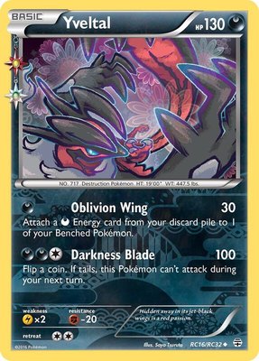 Yveltal, Generations: Radiant Collection