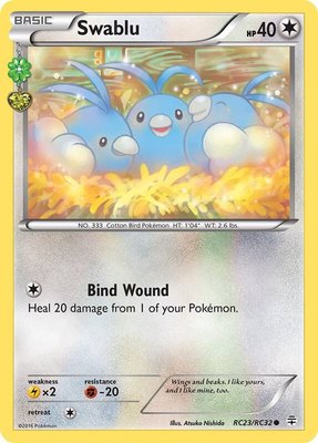 Swablu, Generations: Radiant Collection