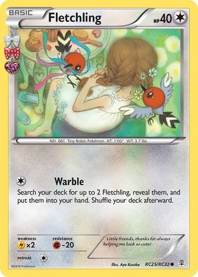 Fletchling, Generations: Radiant Collection
