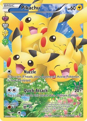 Pikachu (Full Art), Generations: Radiant Collection