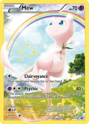 Mew, XY Promos