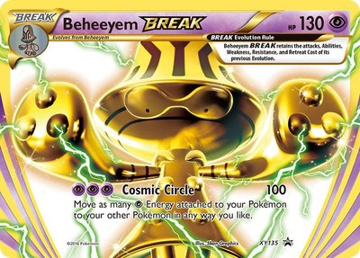 Beheeyem BREAK, XY Promos