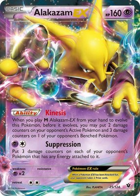 Alakazam EX, XY - Fates Collide